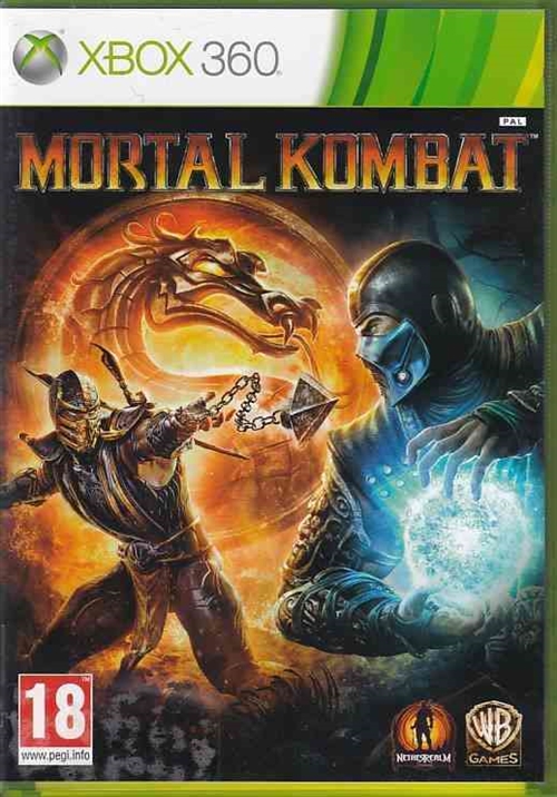 Mortal Kombat - XBOX 360 (B Grade) (Genbrug)